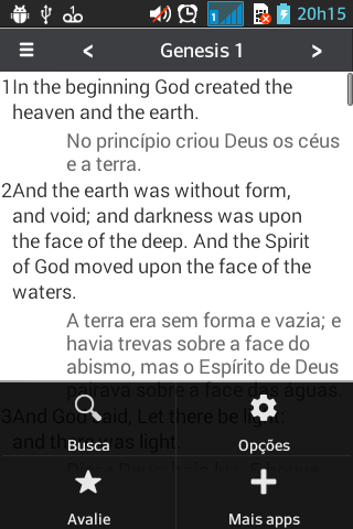 Bible Portuguese - English