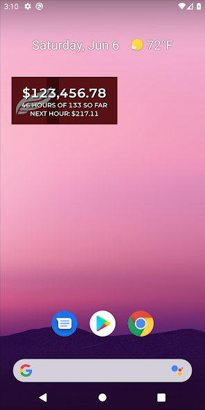 Desert Bus for Hope Widget