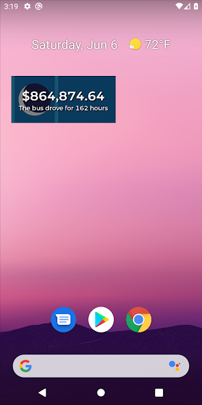 Desert Bus for Hope Widget