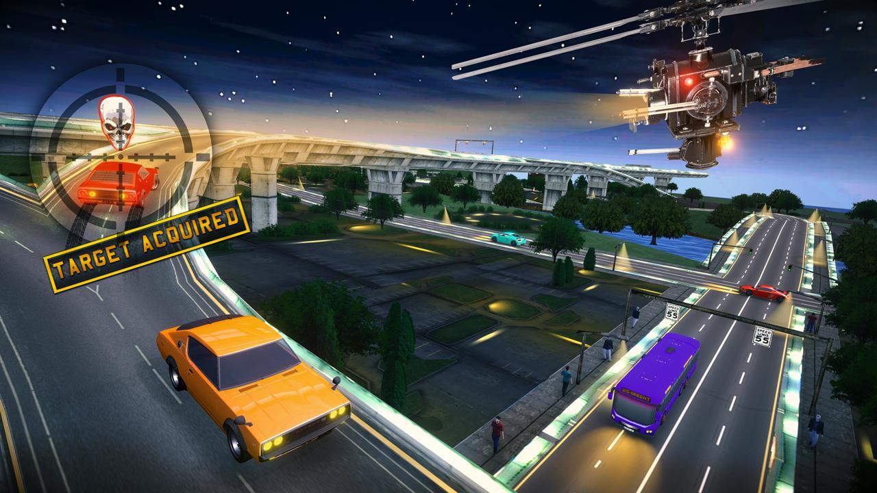 City Drone Attack Game: Air Strike Rescue Mission