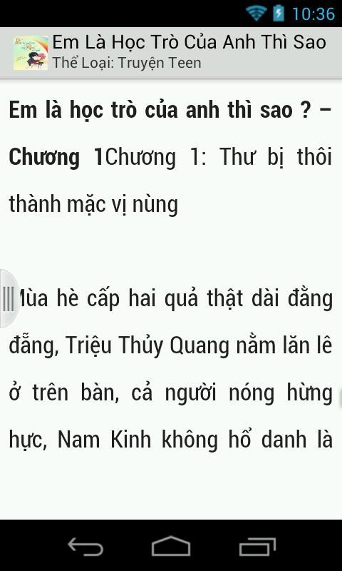 Em La Hoc Tro Cua Anh Thi Sao?