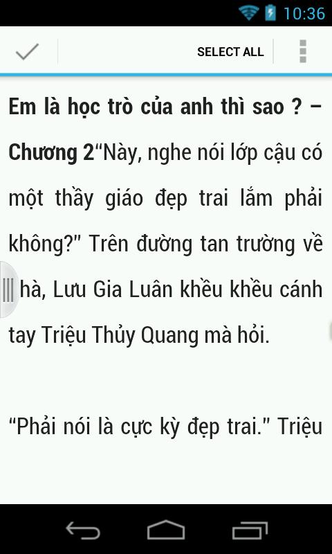 Em La Hoc Tro Cua Anh Thi Sao?