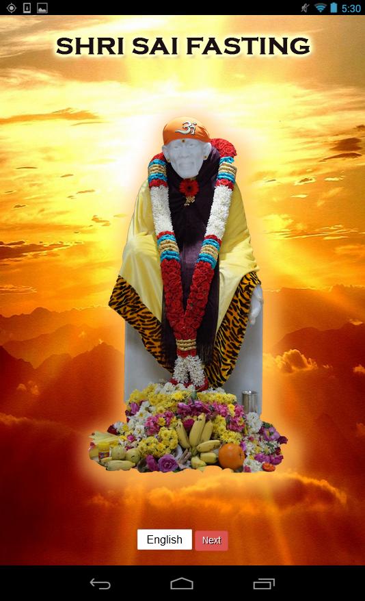 Shri Sai Fasting