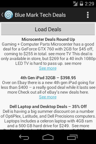 Blue Mark Tech Deals