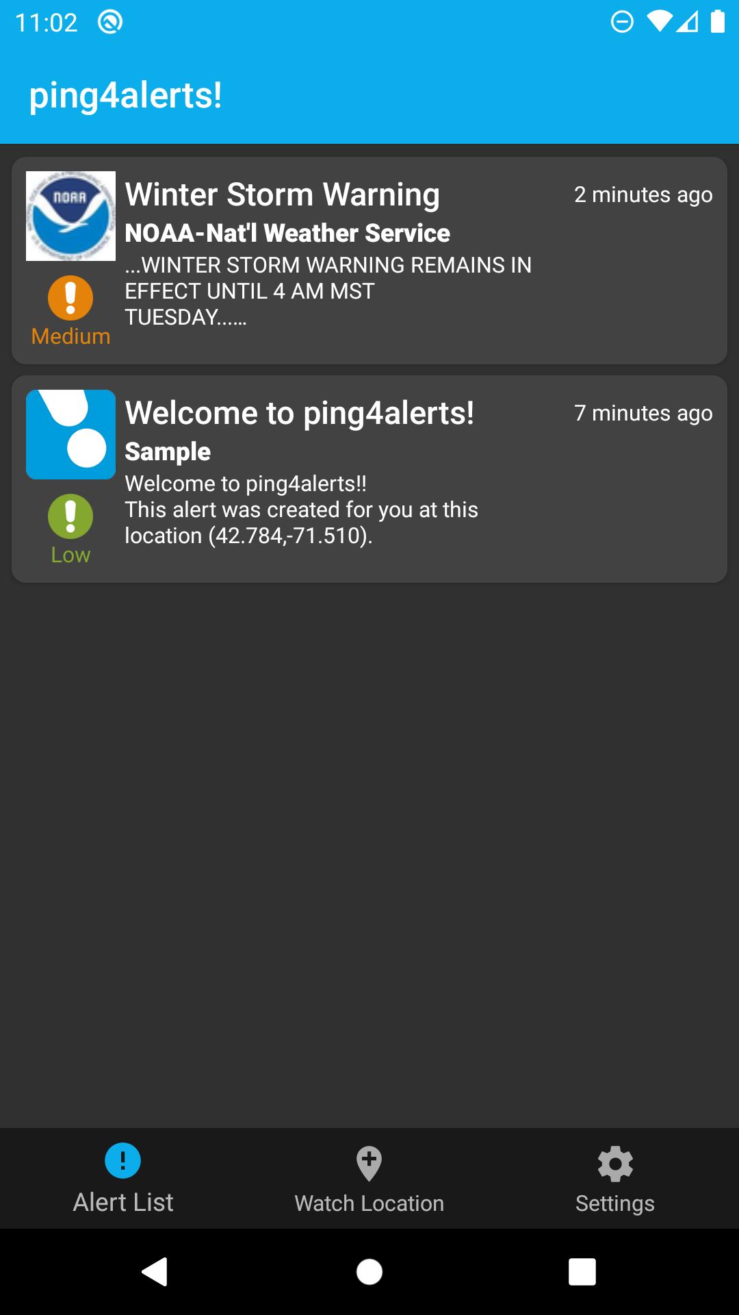 ping4alerts!