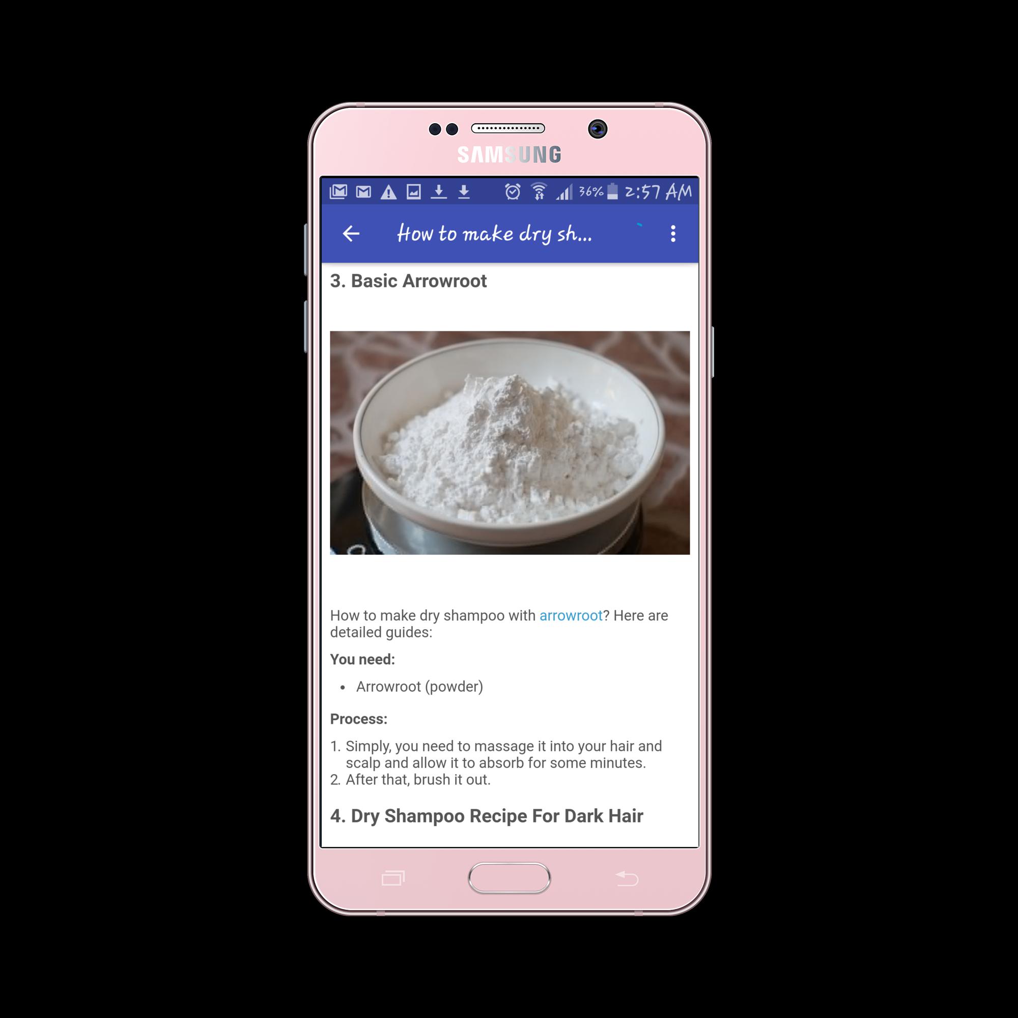 How to Make Dry Shampoo At Home