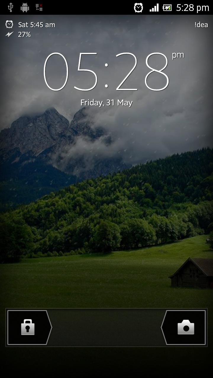 Serene Rainfall Live Wallpaper