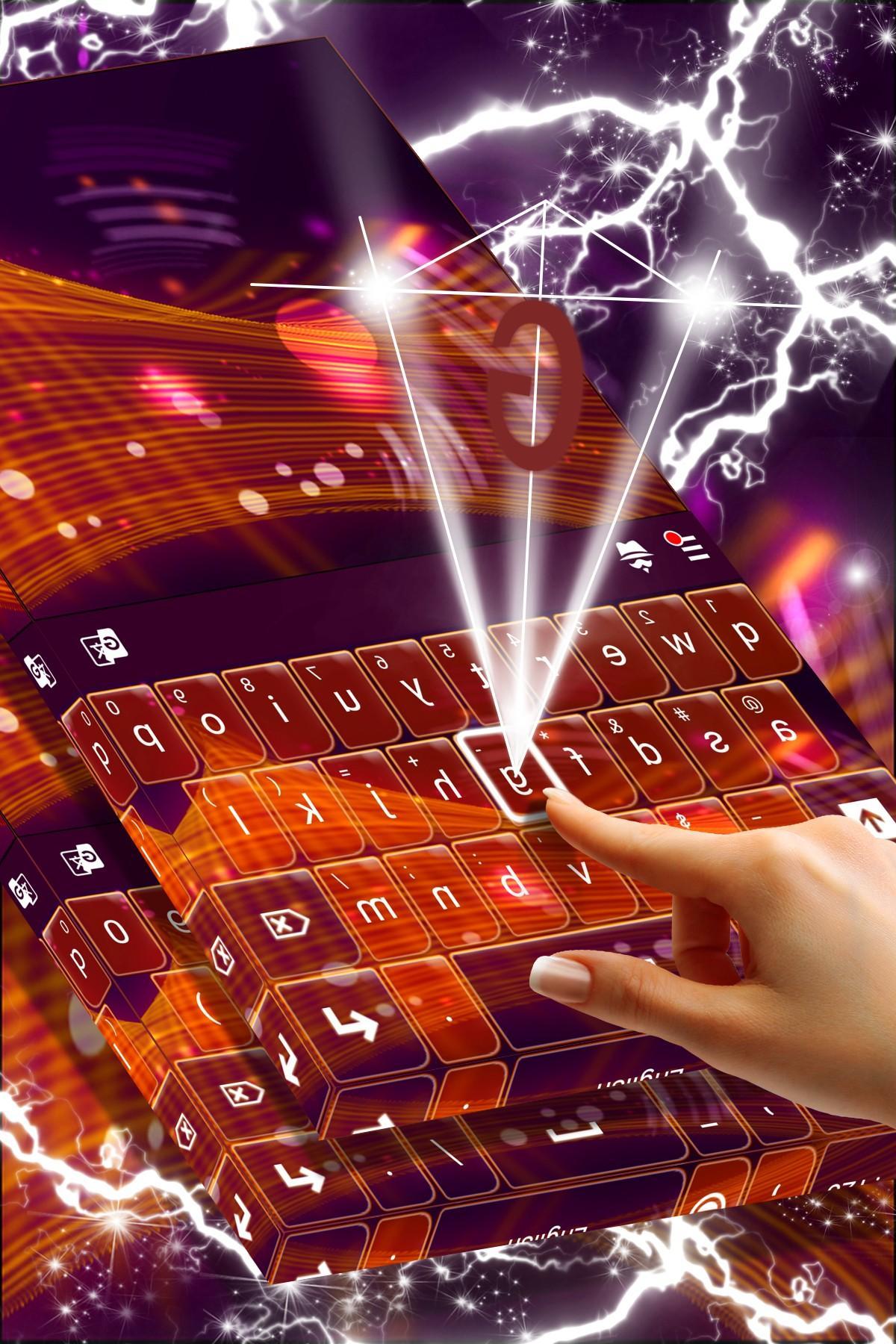 Color Wave Keyboard Theme