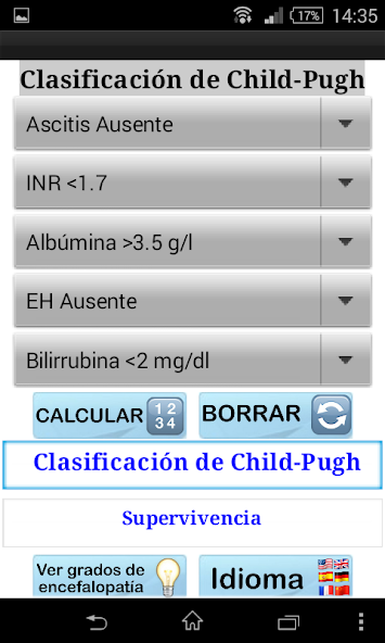 Child-Pugh Calculator