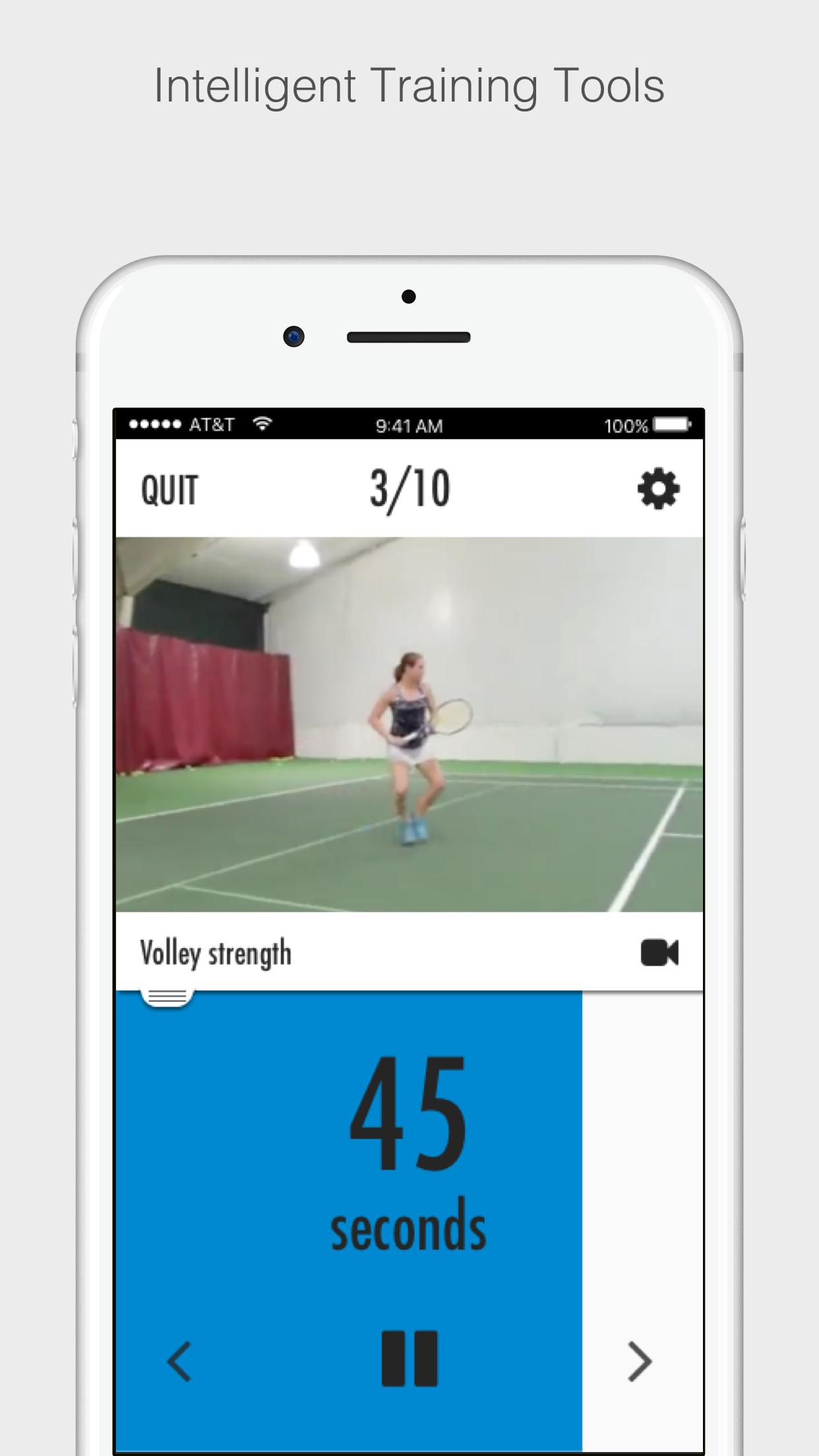 Tennis - Pro Training for Advanced Players