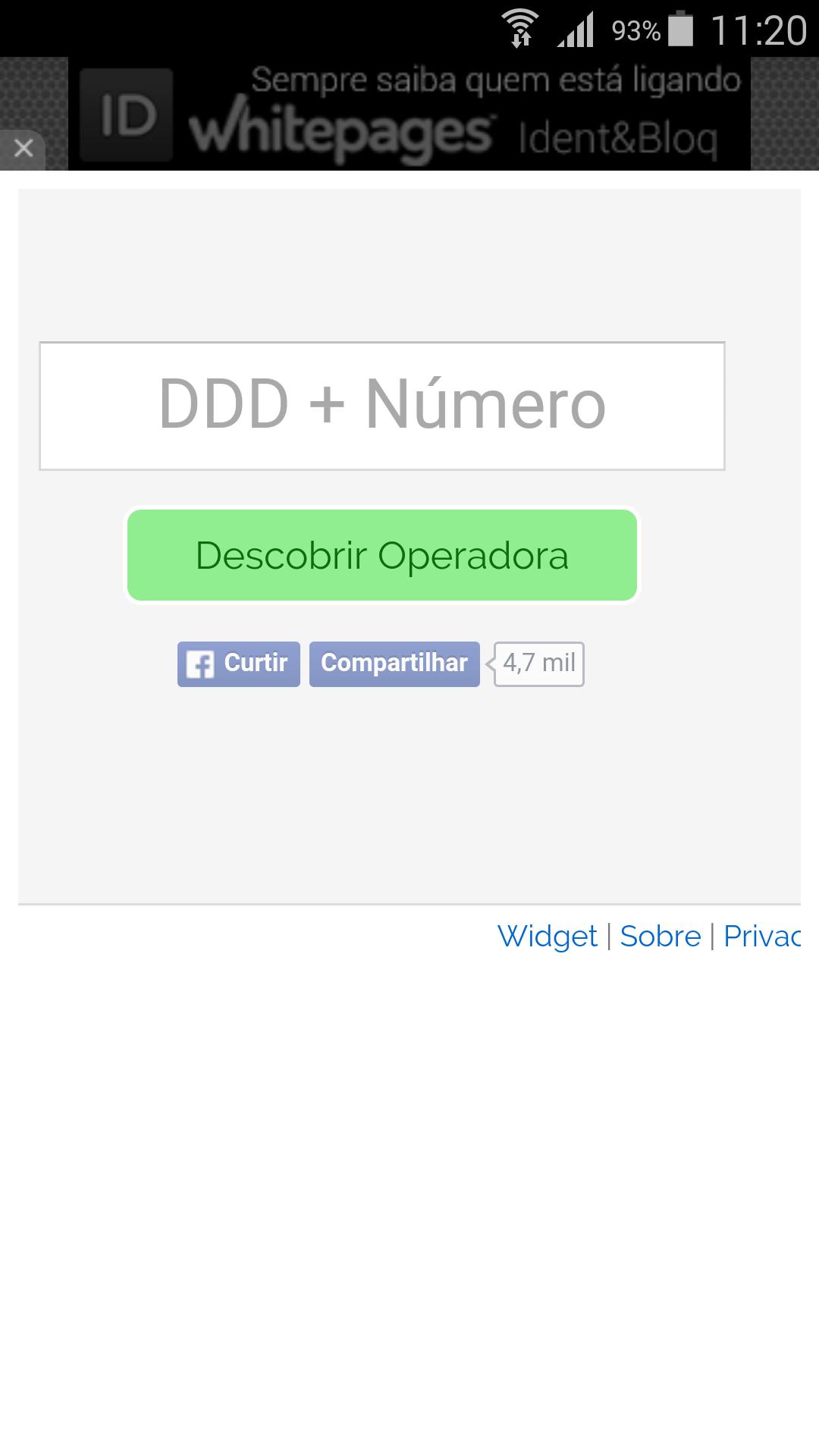 Consultar Operadora Gratis