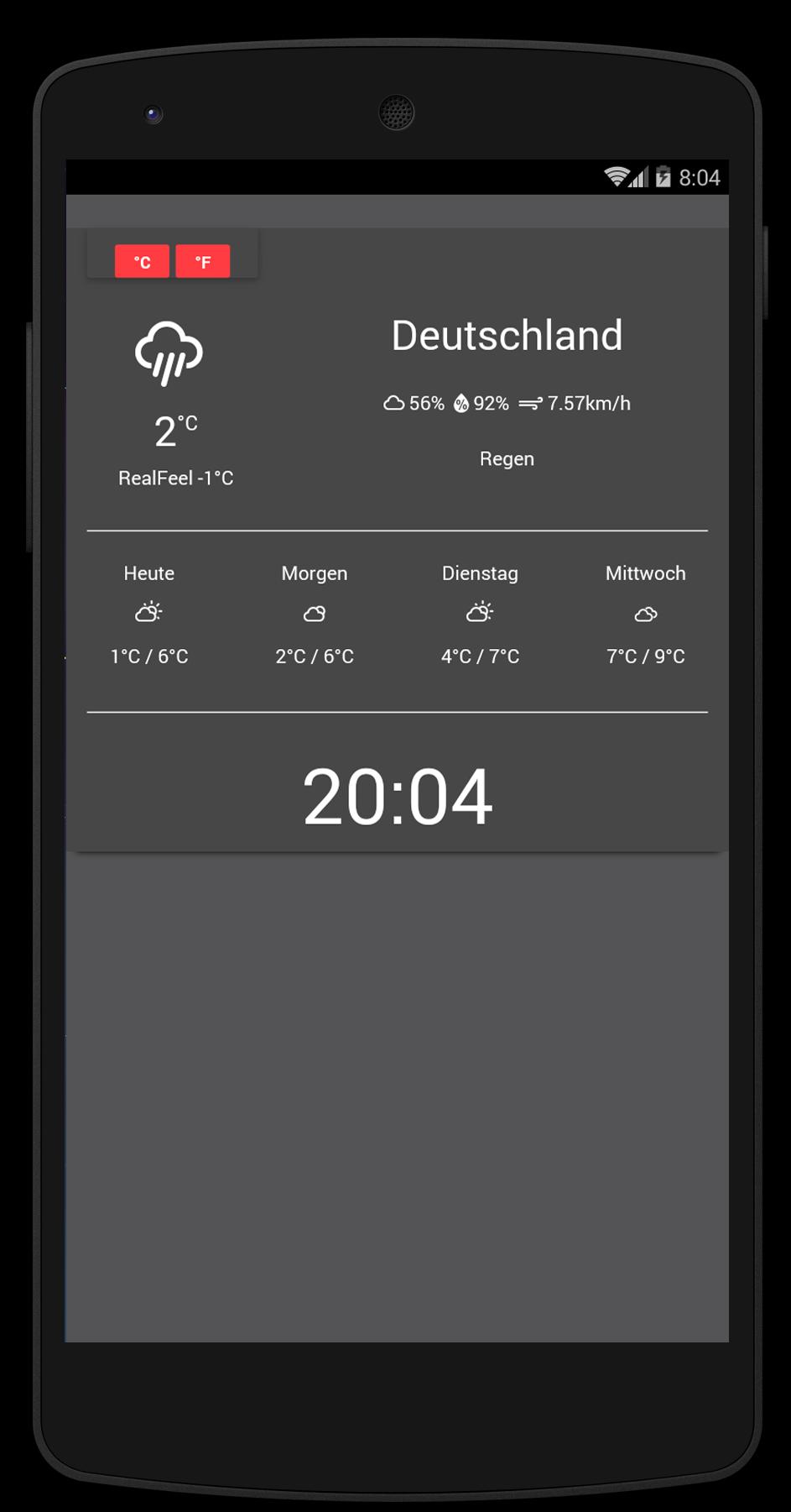 Das Wetter in Siegen