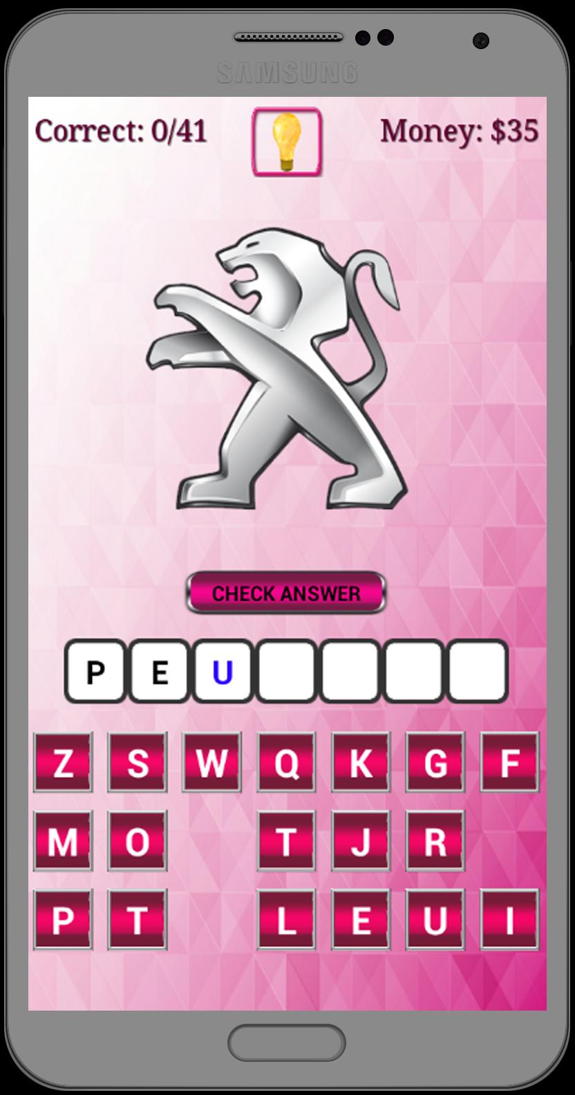 Cars Brand Logo Quiz