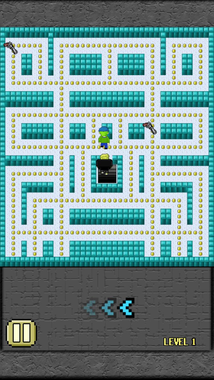 Alpha Zombie Fleeing Escape