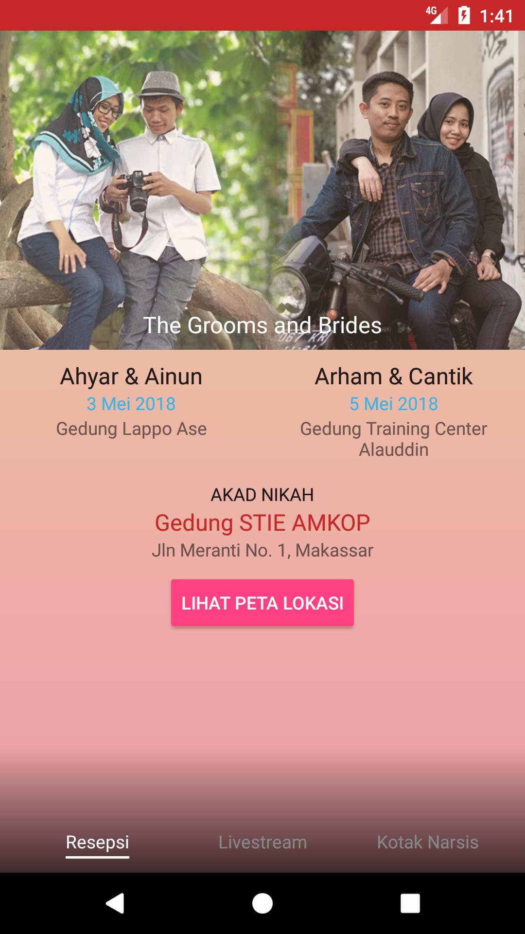 Kotak Narsis Wedding Caster