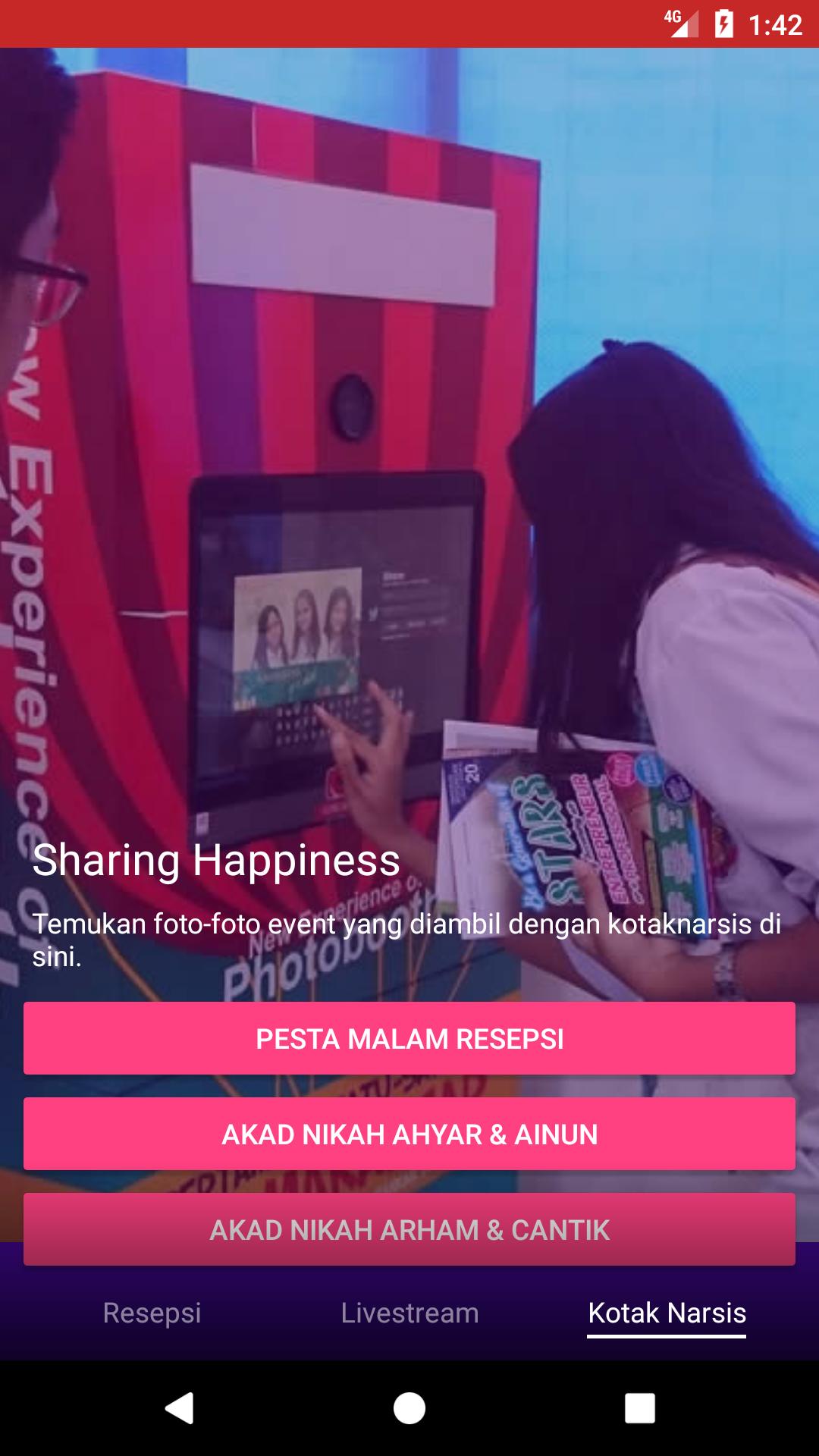 Kotak Narsis Wedding Caster