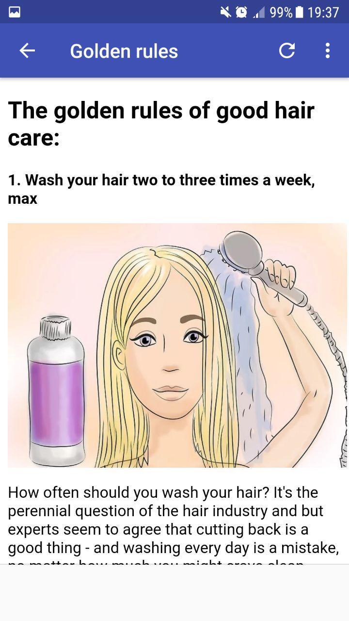 Golden hair care