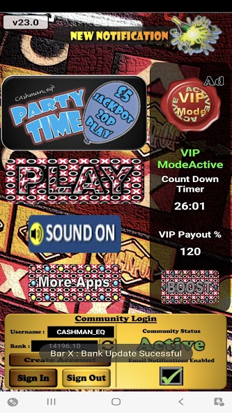 PartyTime Arena UK Slot