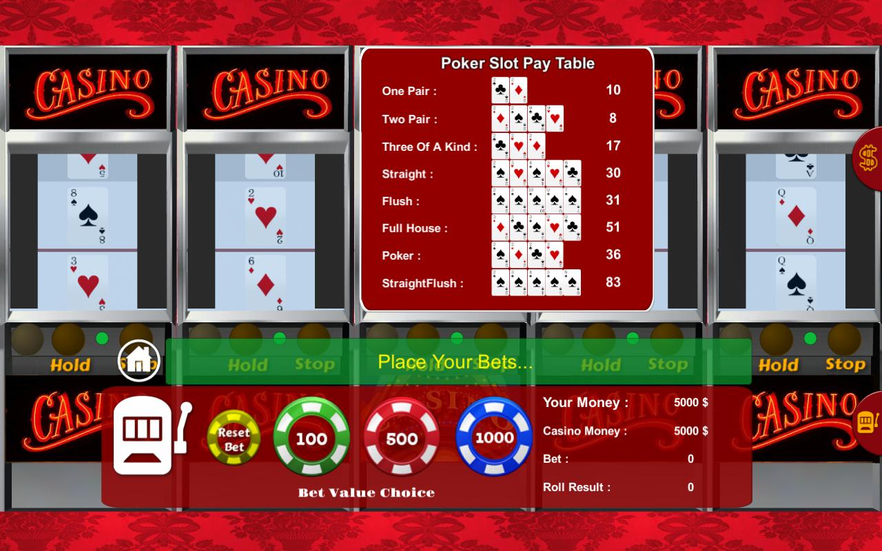 Game Maker Casino Slot Machine