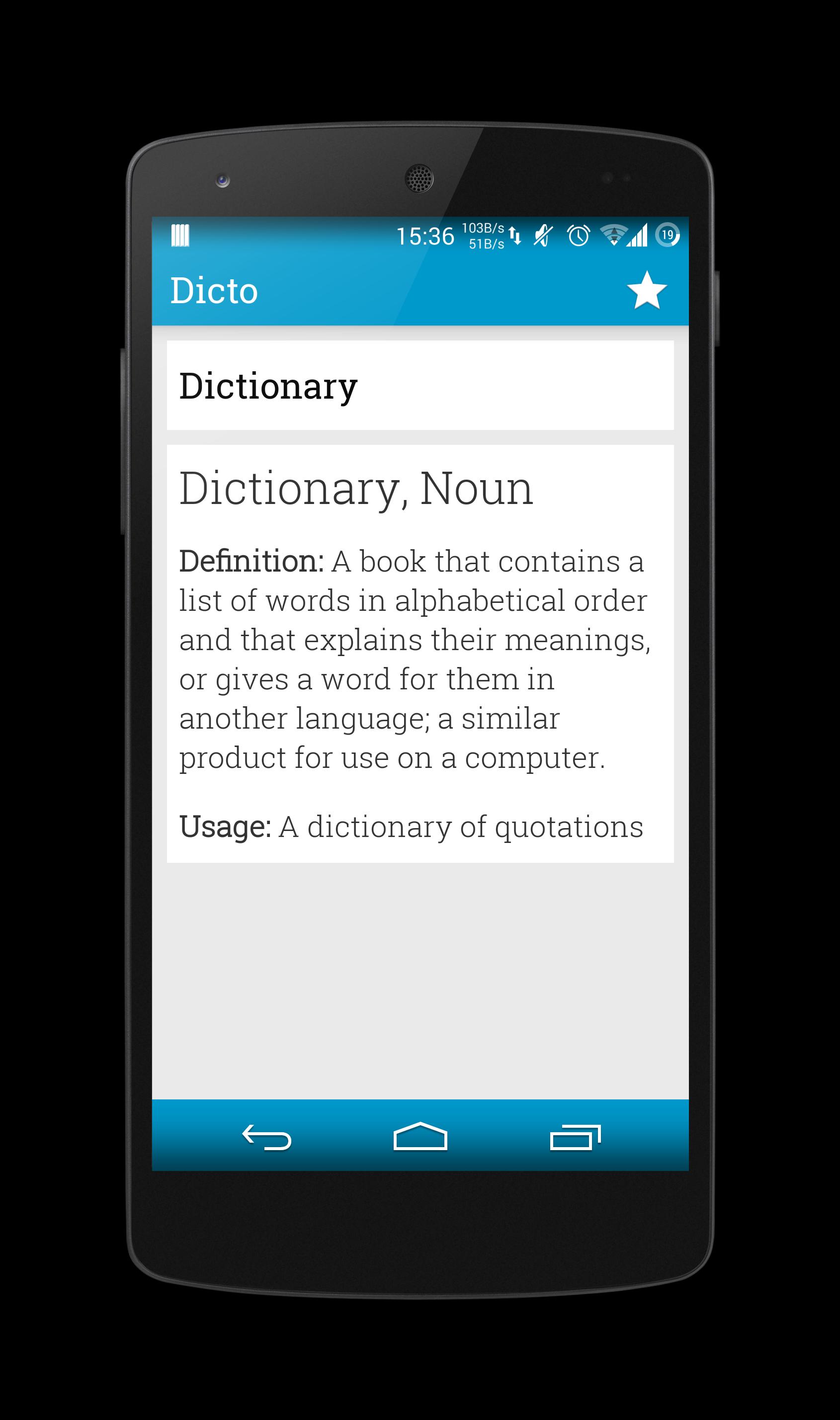 Dicto - Holo Dictionary