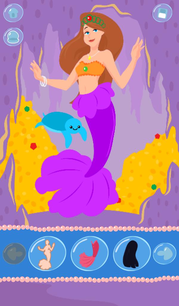 Mermaids Dress up Games