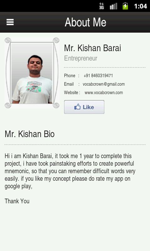 Visual Mnemonics Vocabulary