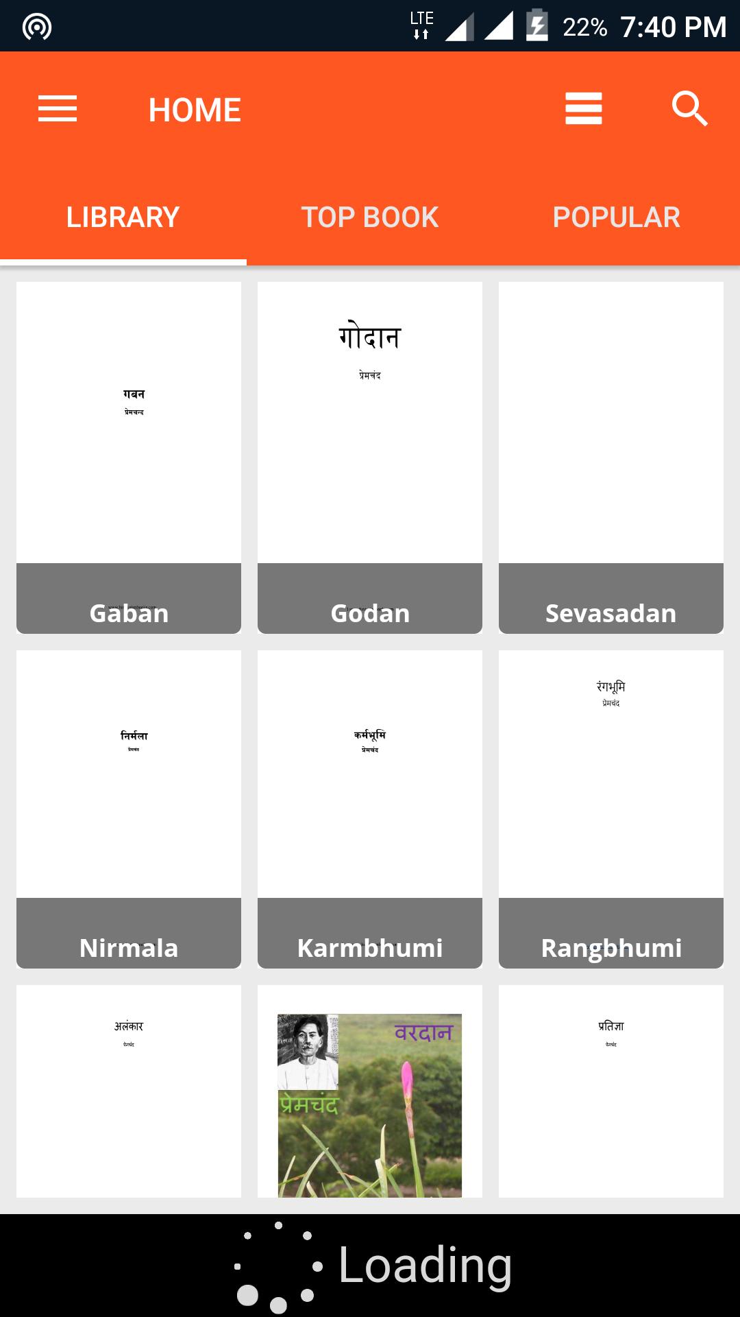 Munshi Premchand Novels