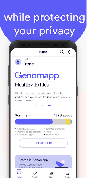 Genomapp. Healthy Ethics.