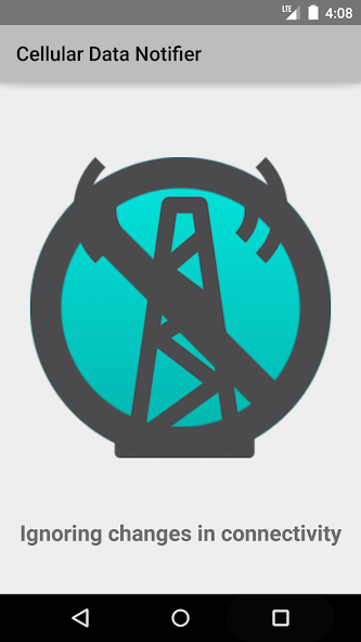 Cellular Data Notifier