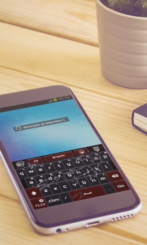 Scorpio Keyboard Art