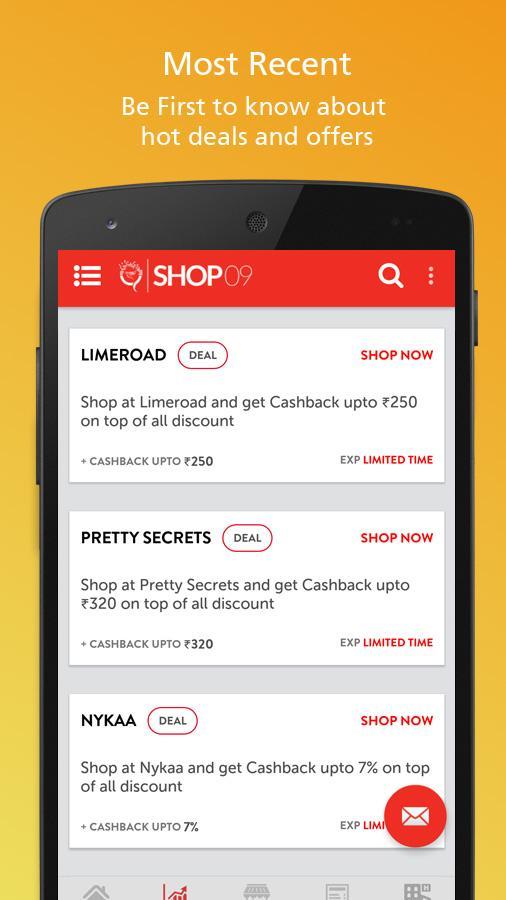 Cashback App & Coupons