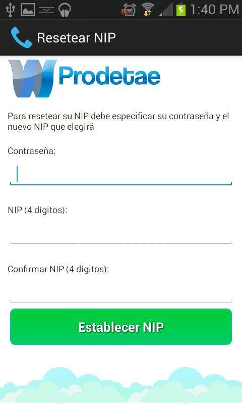 PRODETAE: Recarga Tiempo Aire