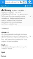 Turkish-English Dictionary
