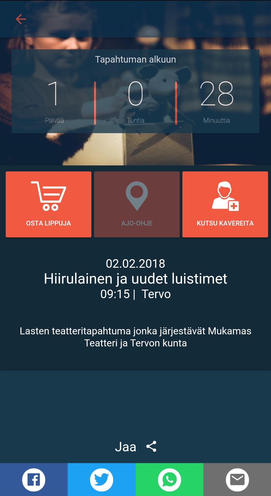 Tapahtumapalvelu Tonight