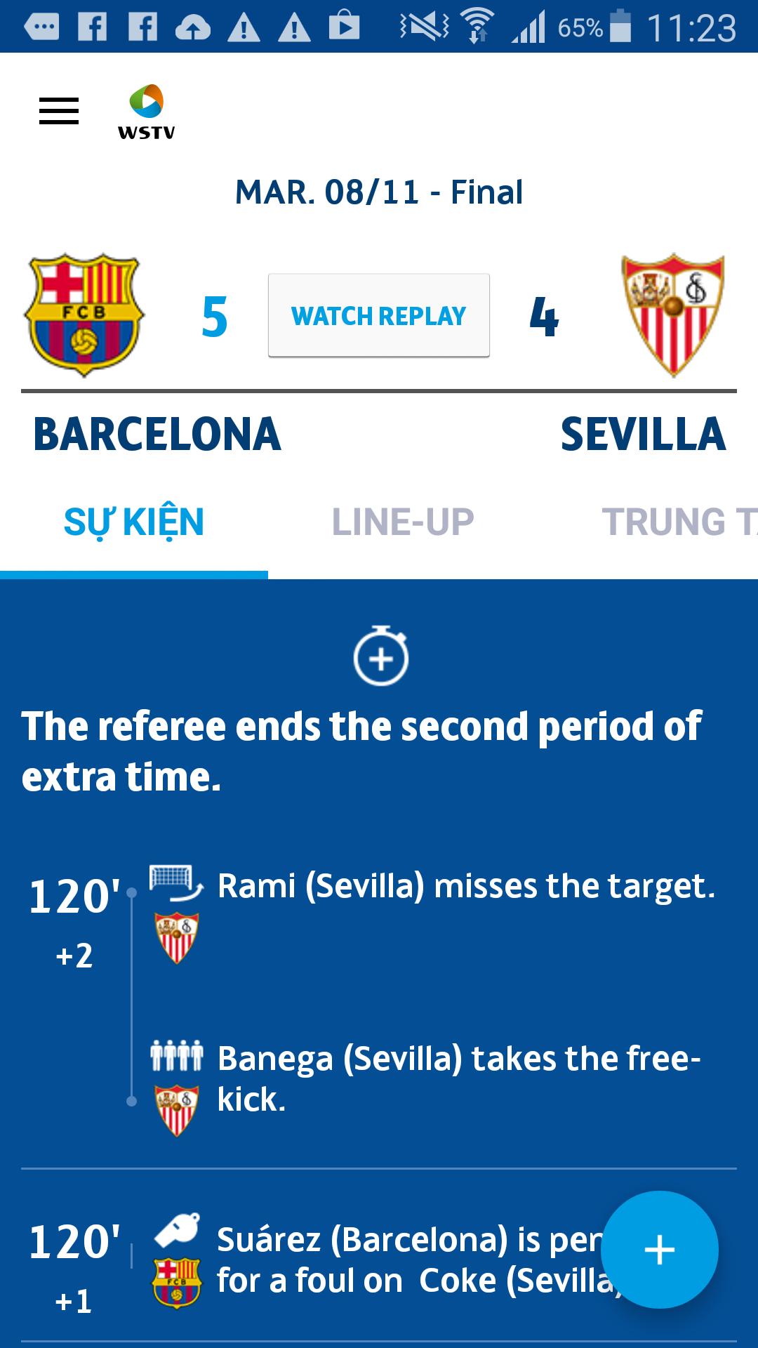 WS Television Sports Channel