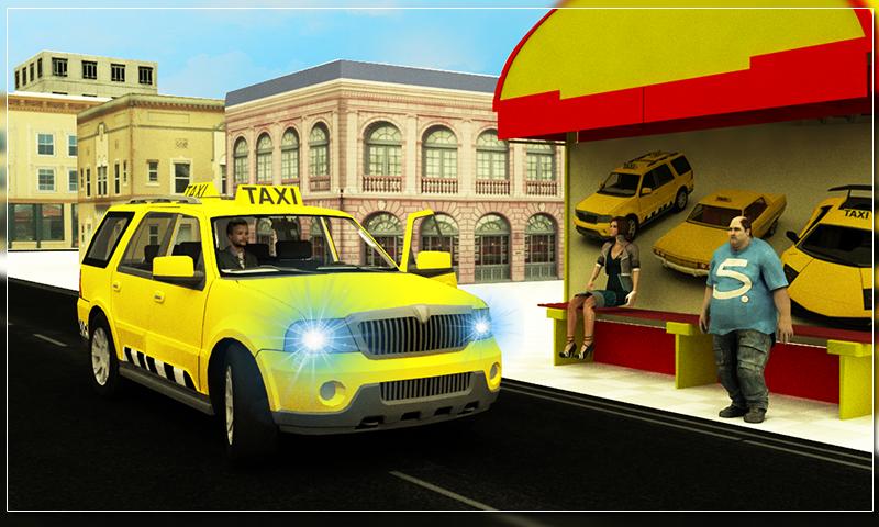 Modern Taxi Drive Simulator
