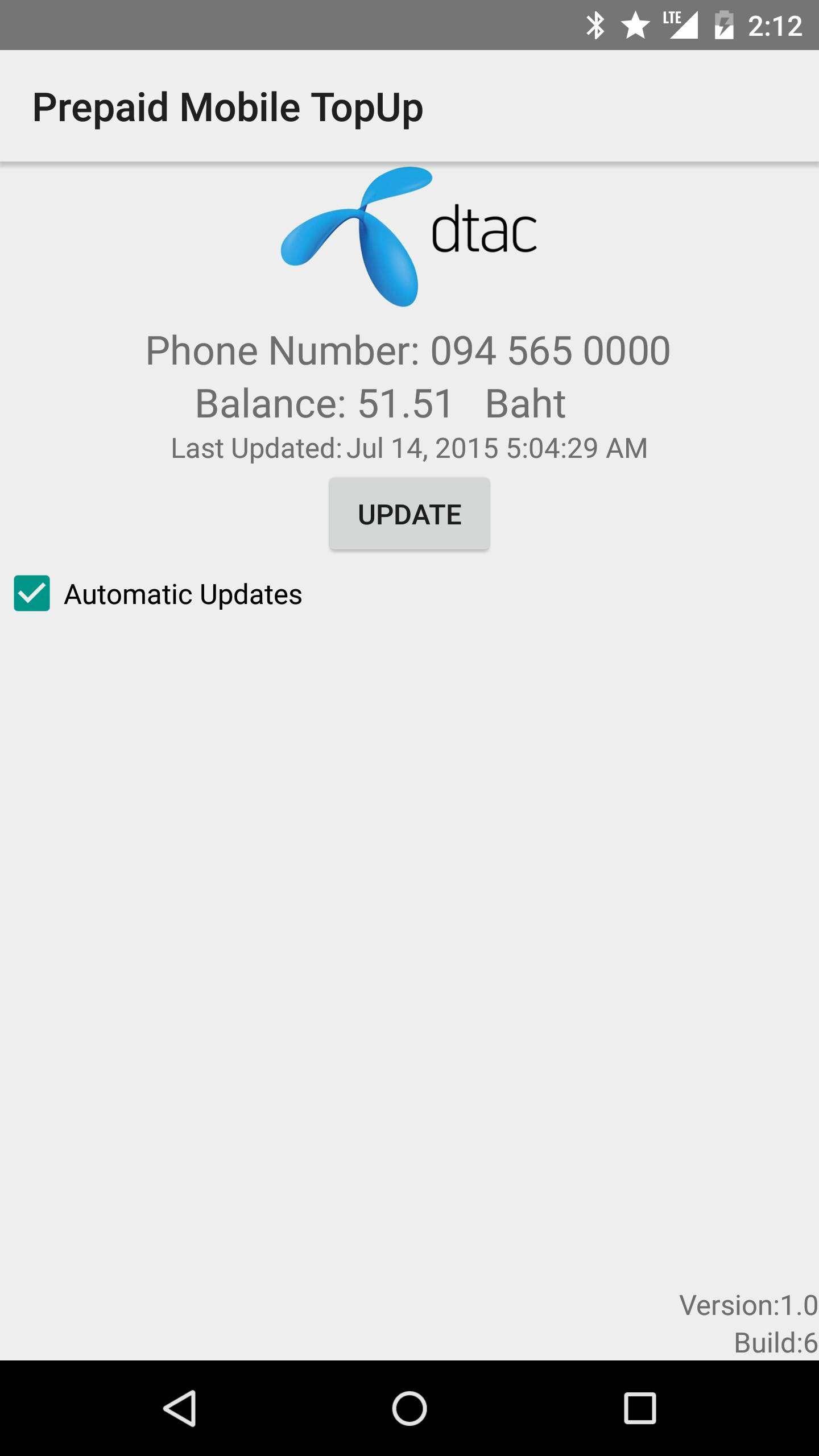 Prepaid Mobile TopUp