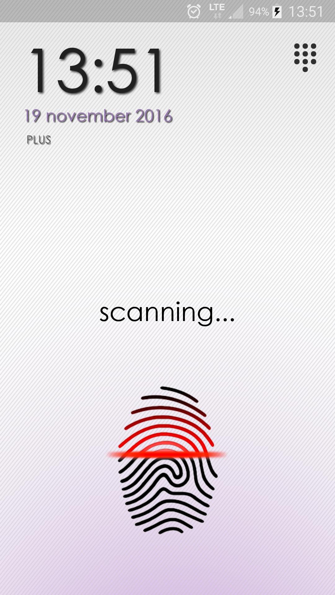 Finger Scanner Simulator