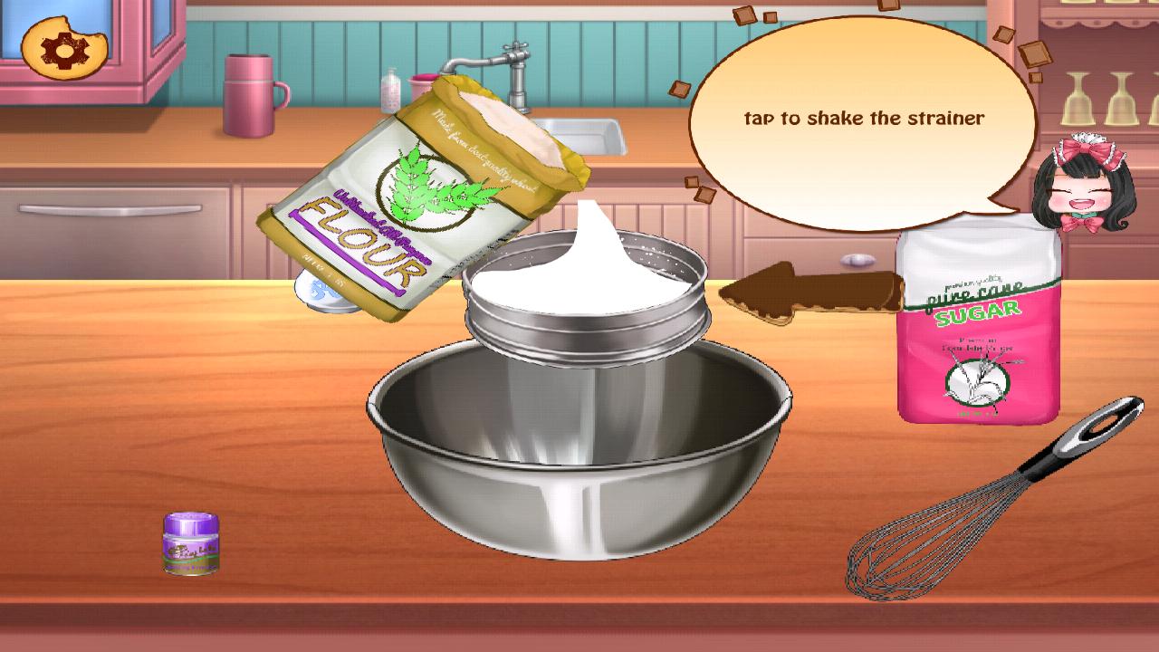 Cooking Strawberry Pancake