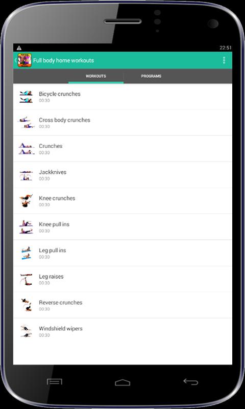 Full body home workouts
