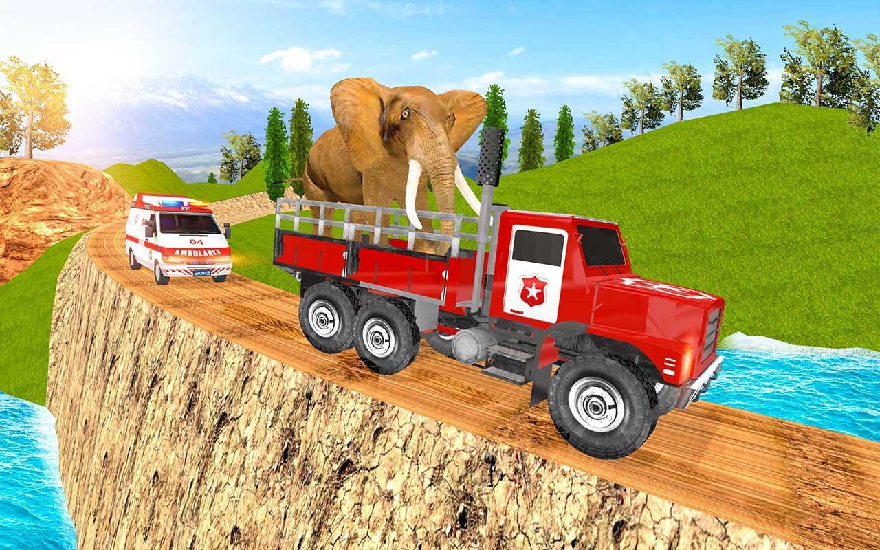 Wild Animals Rescue Simulator - Transport Game