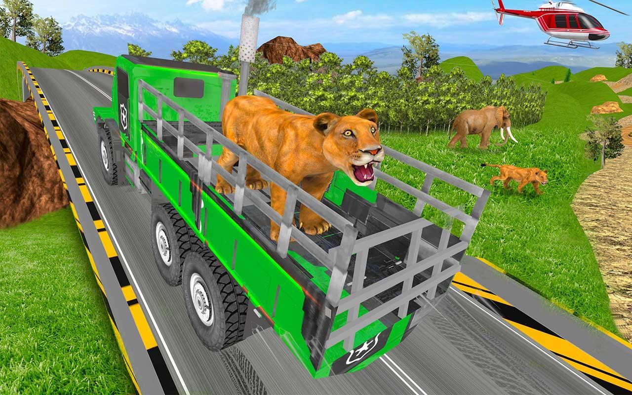 Wild Animals Rescue Simulator - Transport Game