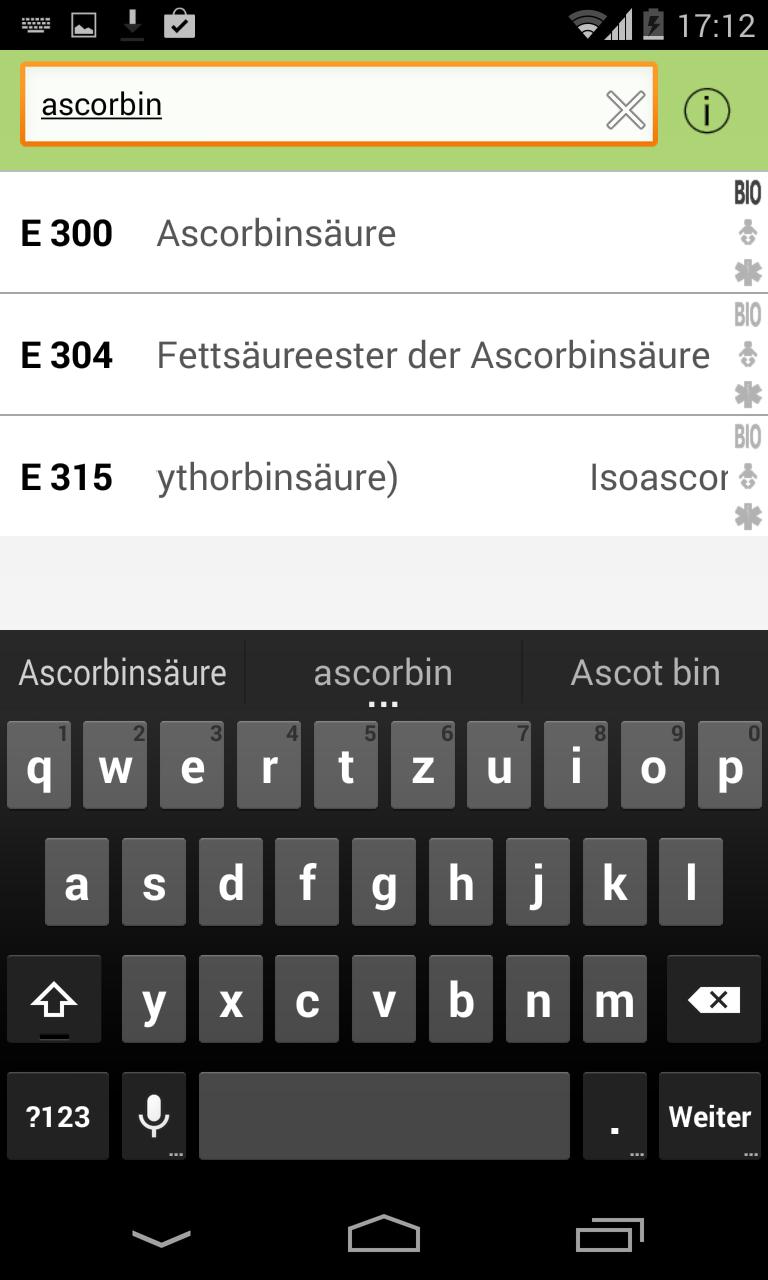 aid E-Nummern-Finder