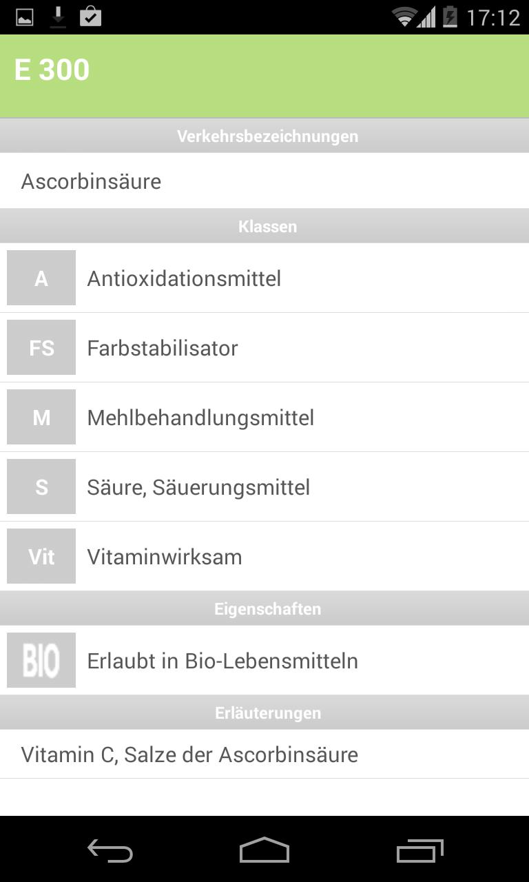 aid E-Nummern-Finder