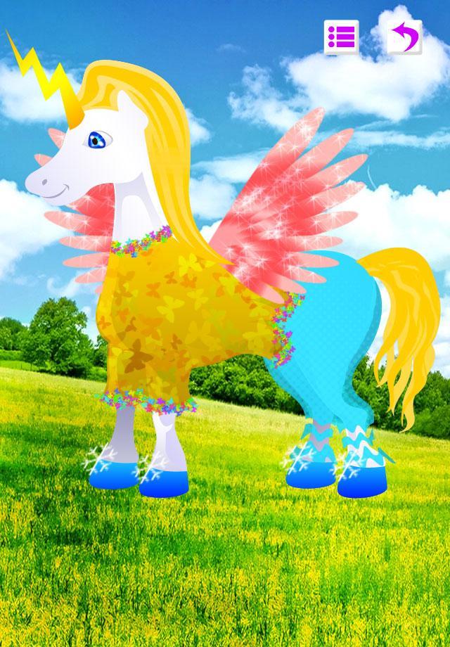 Unicorns dress up