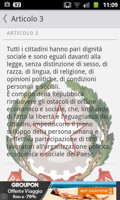 Costituzione Italiana