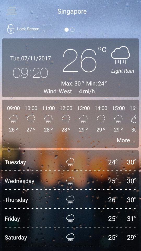 weather - weather forecast