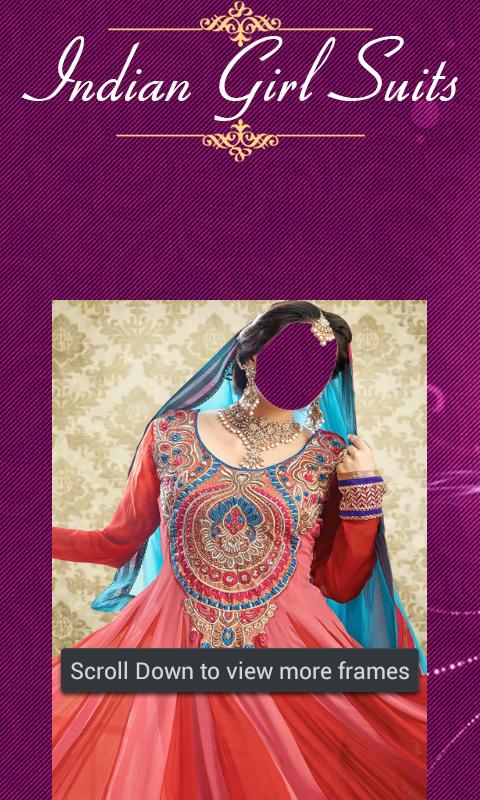 Indian Girl Suit - Photo Fun