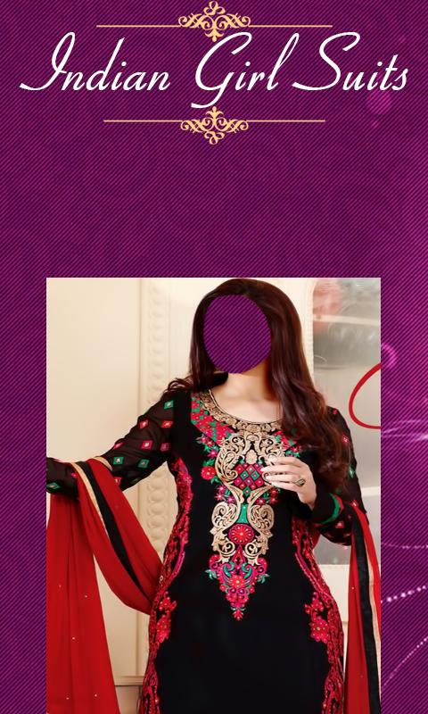 Indian Girl Suit - Photo Fun