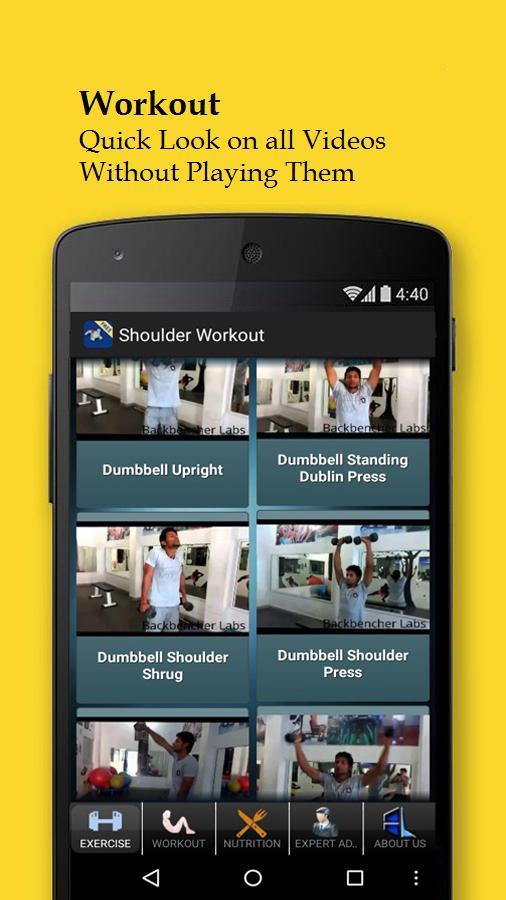 Men's Shoulder Workout